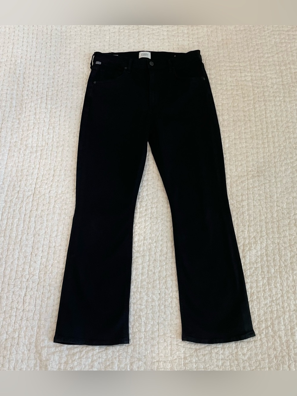 Citizens Of Humanity Women's Jet Black Skinny Jeans